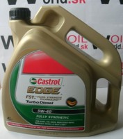 Castrol Edge TD 5W-40 4 L  			
